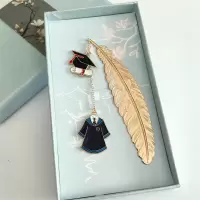 哈利波特周边生日礼物羽毛书签格兰芬多斯林校服学院礼品