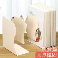 学生桌面可伸缩书立架创意书架高中生课本夹书靠书本折叠收纳简易