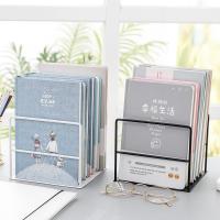 简易网格高中生桌上书立书夹书靠书挡铁书架桌上学生用书立架