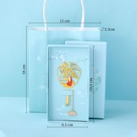 送礼盒/礼袋可爱金属镂空书签学生送男女生朋友教师节礼物品