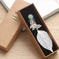 金属羽毛书签创意生日礼品古典中国风情人节男女朋友闺蜜毕业礼物