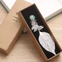 金属羽毛书签创意生日礼品古典中国风情人节男女朋友闺蜜毕业礼物