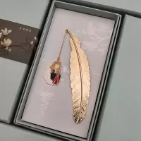 文雀哈利波特周边生日礼物羽毛书签礼品院服麋鹿签字笔刻字
