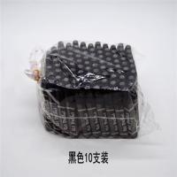 水产菜市场泡沫箱蜡笔黑红彩单色油画棒小孩画画蜡笔环保