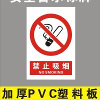 严禁烟火提示贴纸禁止吸烟标识车间仓库消防警示墙贴