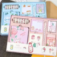 手账本套装礼盒全套带贴纸少女心记事本日记本笔记本学生文具礼物