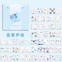 100张不重复手账贴纸可爱少女心古风人物diy手帐装饰素材贴画