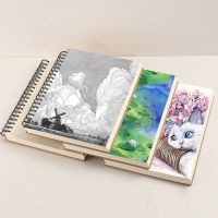 线圈素描本a4纸彩铅画画本绘画本8k白纸加厚素描纸学生图画手绘本