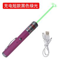 usb充电短款激光笔红/绿光灯激光手电户外售楼沙盘射笔