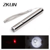 三合一手电筒照明月亮灯激光灯逗猫光验钞灯远射笔沙盘教鞭