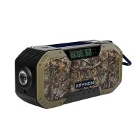 多功能全波段智能大音量太阳能手摇发电蓝牙音箱应急收音机