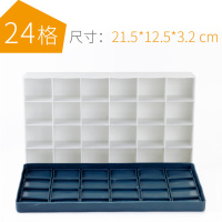 48格大水粉颜料调色盒 手提水粉画颜料盒子 海绵密封防漏调色盒