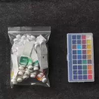 分装水彩颜料 36色套装 学生级入门初学新手插画手绘设计推荐