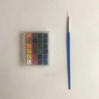 水彩 支装分装 自制水彩颜料 初学入门水彩套装 24色1ml0.5ml