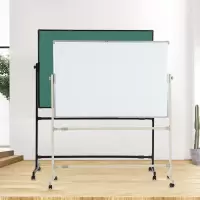 黑板白板支架式移动双面写字儿童磁性挂式家用教学白班可擦墙看板