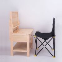 一体升降画架实木松木伸缩画桌椴木画板支架式美术生画室儿童专用