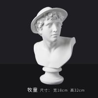 cm大卫石膏像小石膏头像画室常用居家装饰品艺术摆件