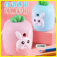 手摇转笔刀小学生自动进铅削笔器儿童卡通耐用卷笔刀多功能刨笔器