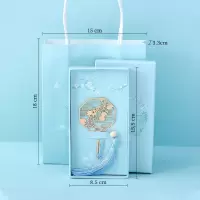 送礼盒/礼袋可爱金属镂空书签学生送男女生朋友教师节礼物品