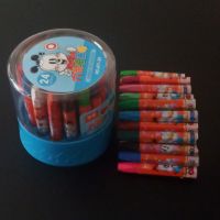 盒装六角油画棒小学生绘画工具涂色填色蜡笔12色18色24色36色