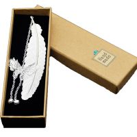 仙气古风宫铃金属书签古典羽毛树叶送同学送闺蜜创意礼品生日礼物