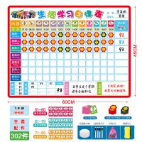儿童成长自律表磁性墙贴小学生好习惯养成行为打卡学习计划表