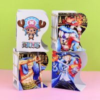 海贼王伸缩书立架书夹学生用收纳放书架创意高中生桌上折叠书挡铁