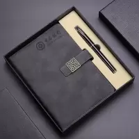 笔记本子礼盒套装订做公司会议礼品商务记事本可印logo
