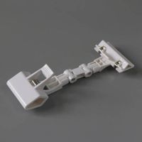 pop广告夹子货架夹机械手市服装店水果价格双头机械夹