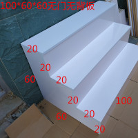 新款台阶中岛柜梯形货架阶梯展示架多层礼品陈列架鞋帽架鲜花展柜