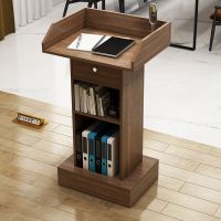 演讲台讲台迎宾台发言台简约现代接待台台咨客台小型立式导台