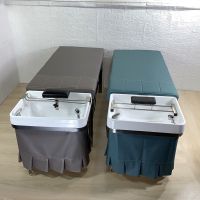 新款洗头床发廊专用冲水床泰式全躺按摩美容美发床即热水器一体式