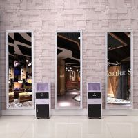 美发镜台理发店镜子发廊镜落地镜单面镜框化妆镜台理发镜台