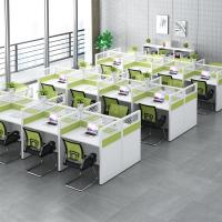 屏风办公桌椅组合办公室电话销售卡位职员桌电脑桌简约现代小空间7天内发货