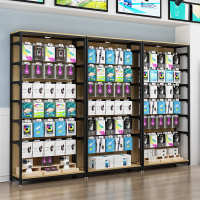 货架展示架母婴店产品货柜展柜手机配件陈列架子市化妆品展示柜