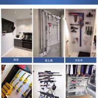 带边框洞洞板手机配件货架饰品架五金工具展示架落地置物架洞洞板