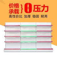 市货架小卖部便利店多功能展示架药店文具展示柜端头单双面货架