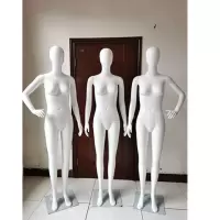 烤漆亮白全身模特内衣内裤服装店男女模展示道具假人模型架子