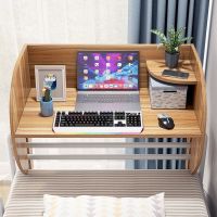 床上桌新款大学生床上电脑桌上下铺宿舍写字桌悬空书桌懒人桌