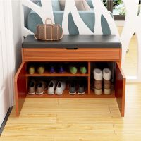 换鞋凳鞋柜经济型鞋架子简易多层多功能收纳架防尘穿鞋凳门口可坐