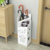 家用放雨伞架子收纳桶酒店大堂商用市门口教师创意放置挂伞架筒