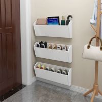 家用门后壁挂鞋架宿舍浴室免打孔不占地方小型窄小鞋架收纳
