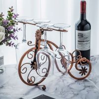 欧式简约铁艺红酒架摆件家居装饰品酒具葡萄酒架创意复古酒柜摆设