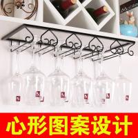 倒挂红酒杯架家用红酒架高脚杯架悬挂欧式摆件酒柜葡萄酒杯架吊架