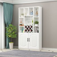 酒柜架客厅靠墙家用隔断柜双面简约现代欧式玄关柜进门储物柜子