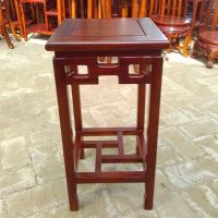 简约阳台整装方形花架实木中式客厅吊兰盆景仿古绿萝室内架子