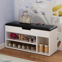 网红换鞋凳软包坐垫鞋柜家用门口穿鞋凳可坐式鞋架小尺寸坐凳一体
