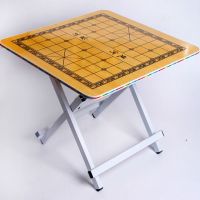 桌 折叠桌 收缩两用台子易餐桌子 象棋桌 围棋桌