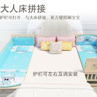 婴儿床摇篮床实木无漆环保多功能拼接大床新生儿床边床宝宝床bb床