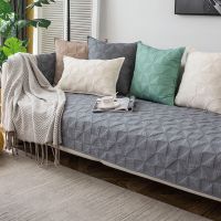 沙发垫四季通用新疆棉布艺防滑坐垫简约现代实木北欧沙发套沙发巾